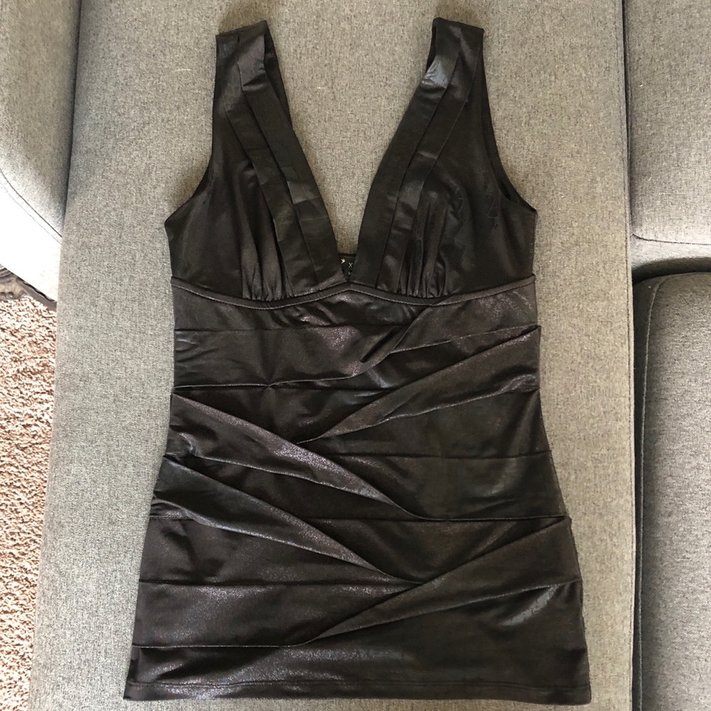 Black party top - Picture 1 of 3
